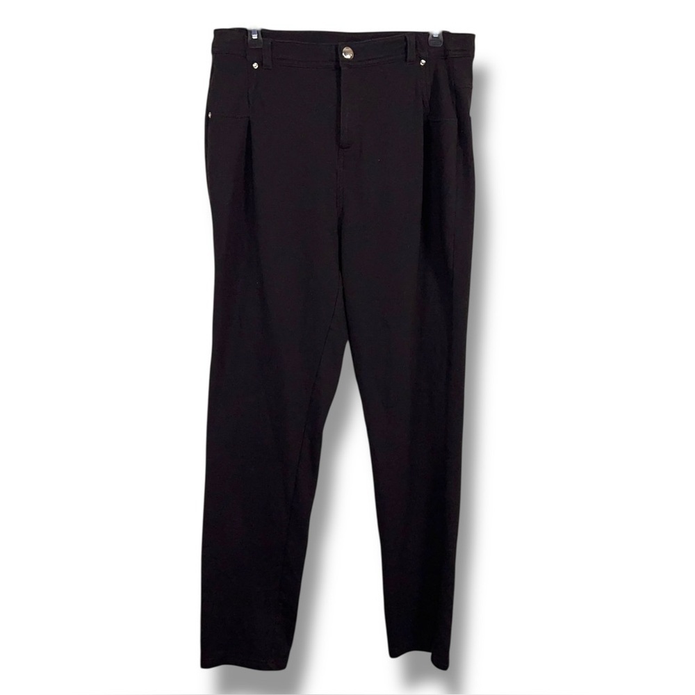 Juniors Large Mix It Black Jeggings Stretch Opaque